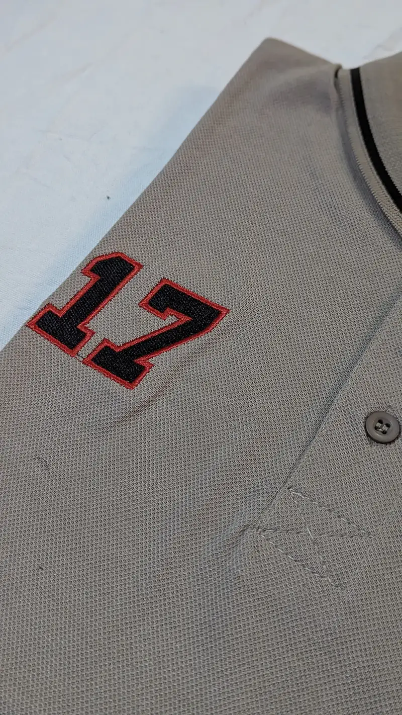 Pack of Two Stylish Embroidered Polo T-Shirts - Image 2