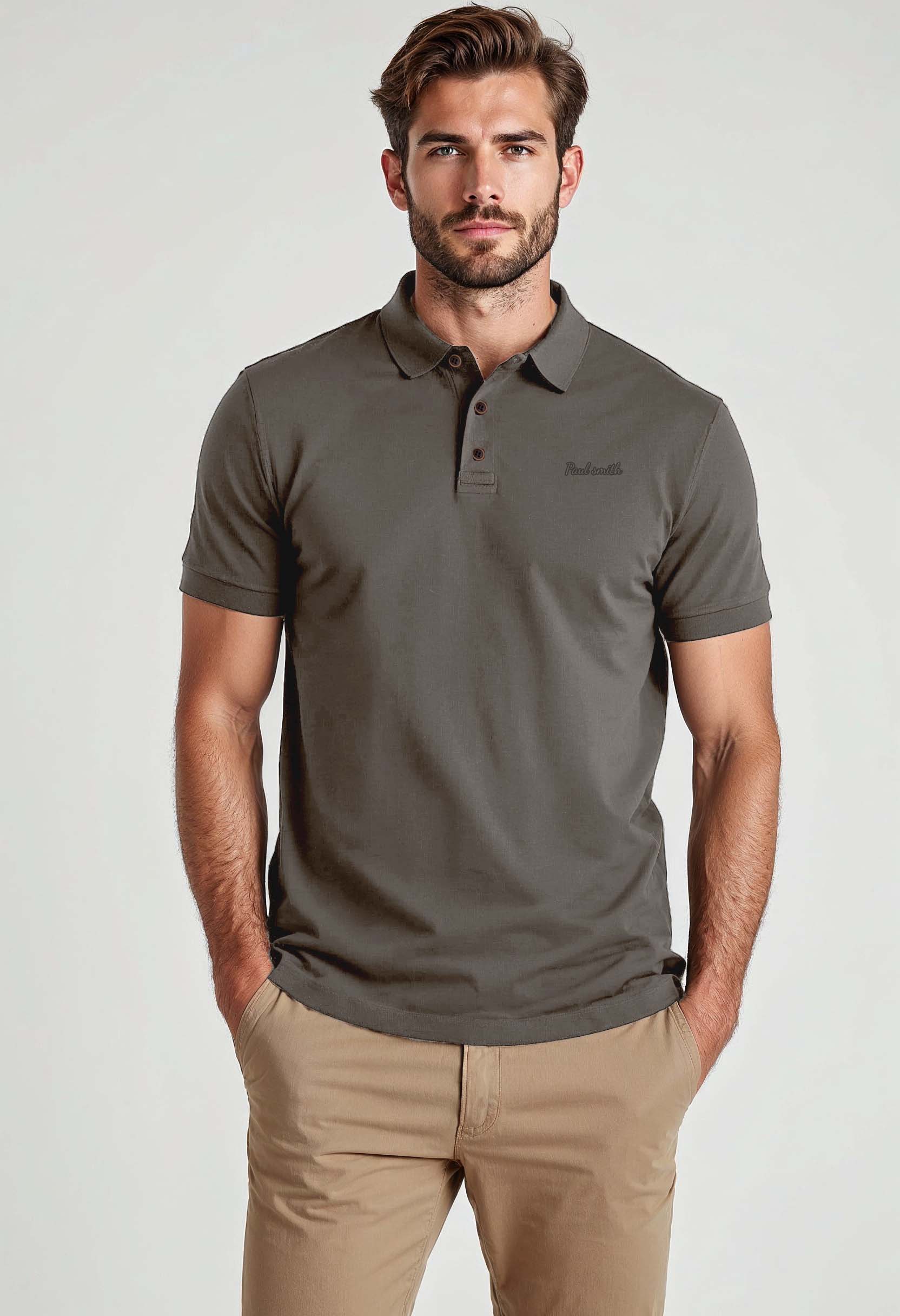 Stylish Gray Polo Shirt for Men
