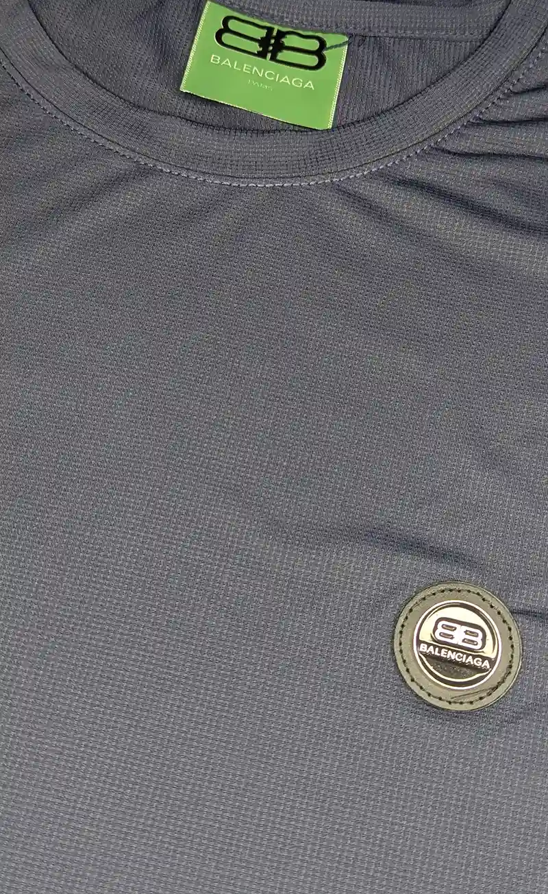 Balenciaga Navy Tee - Image 3