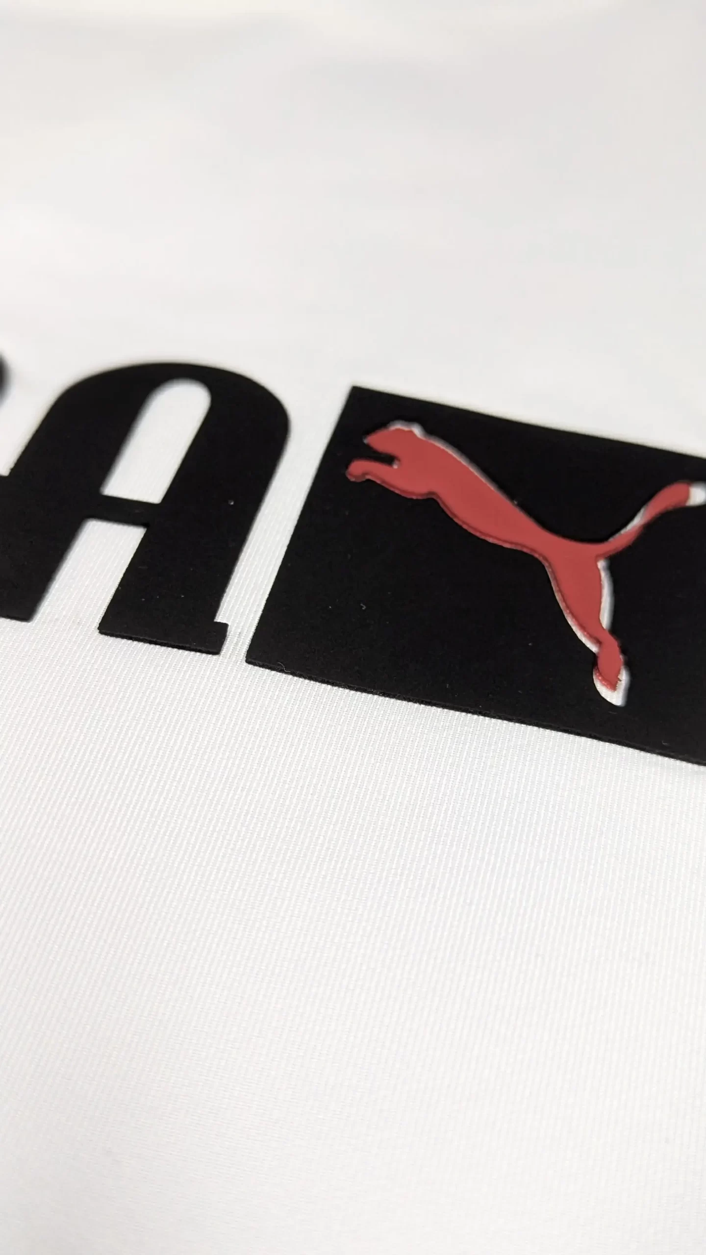 "Classic White Puma Performance Tee" - Image 2