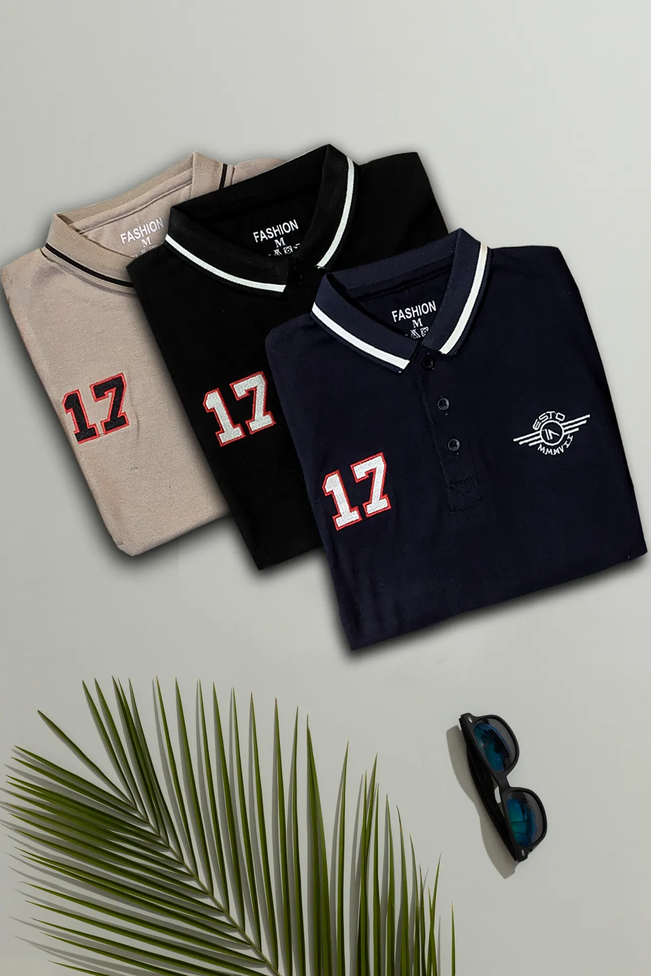 Stylish Polo T-Shirt Collection – Pack of 3