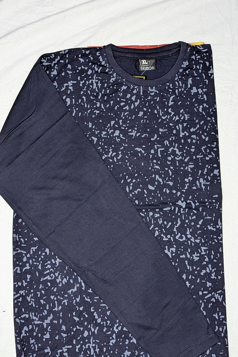 Midnight Splash Full-Sleeve Tee - Image 3