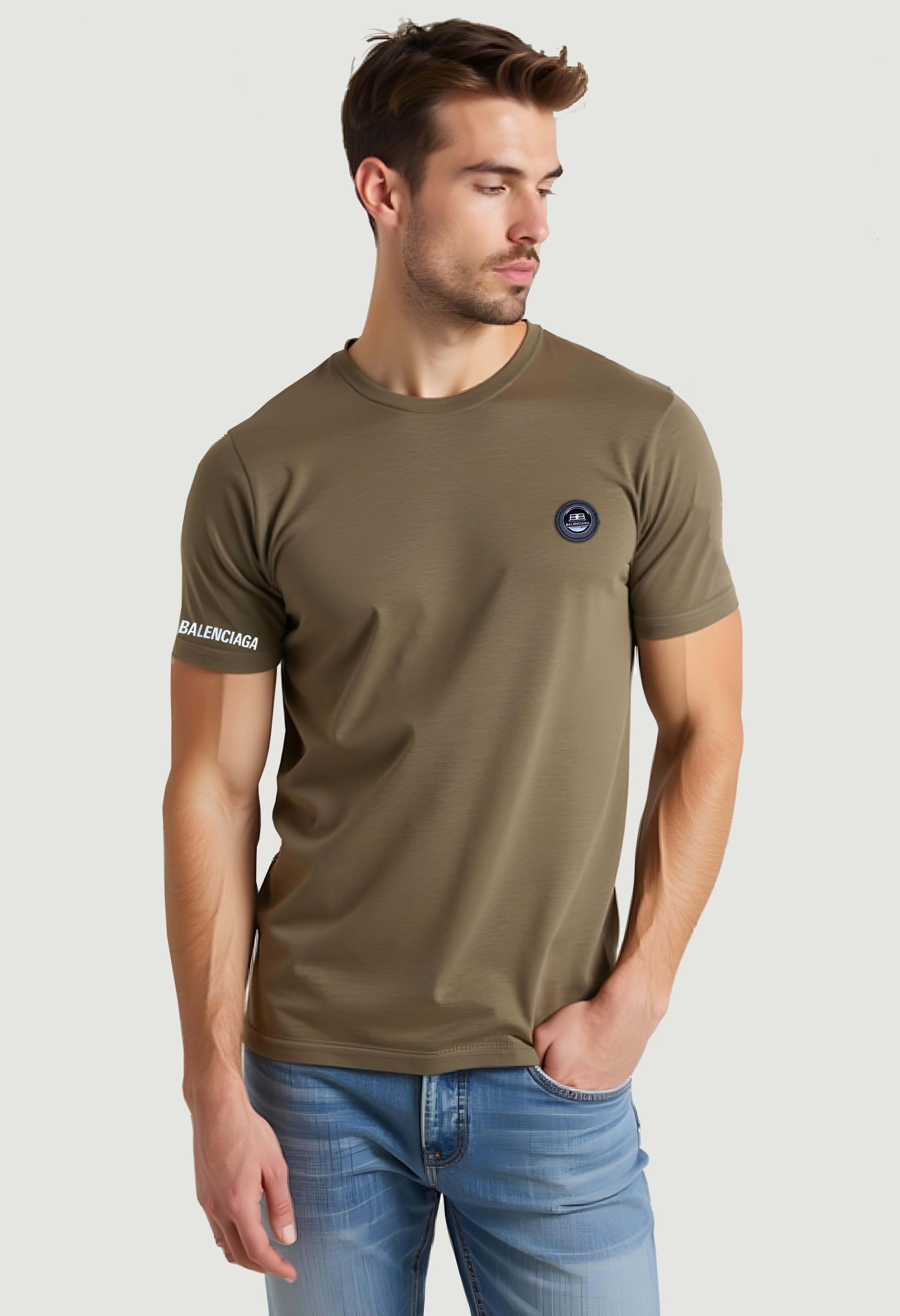 Balenciaga Khaki Tee