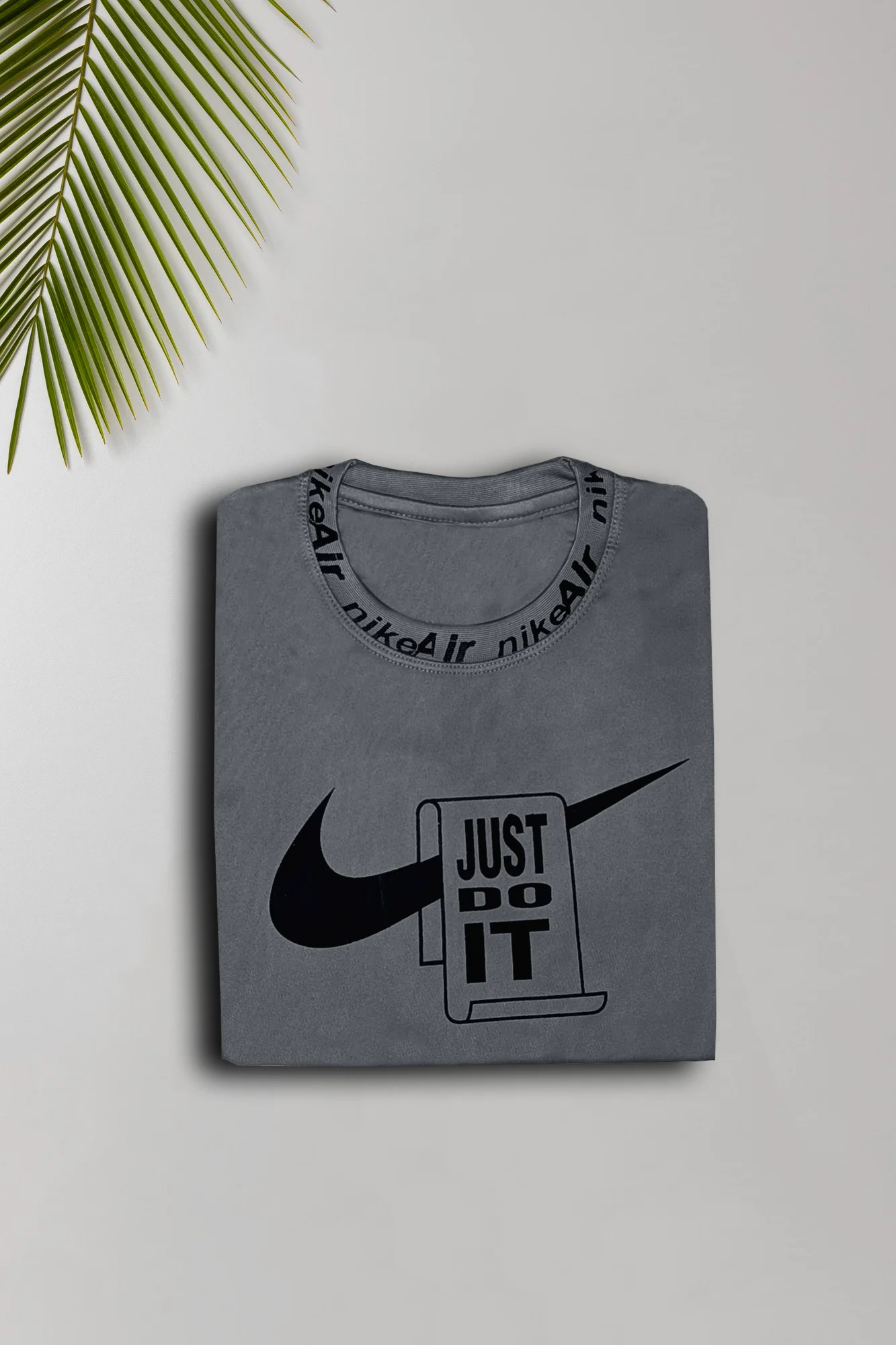 Gray Nike Just Do It T-Shirt